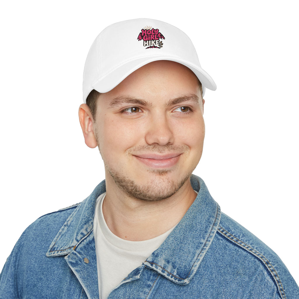 Holy Girl Like That Baseball Cap — Faith-Inspired Embroidered Low-Profile Hat ("Walk by Faith")