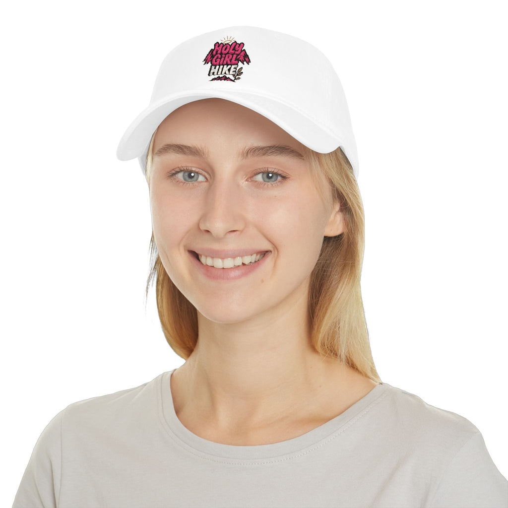 Holy Girl Like That Baseball Cap — Faith-Inspired Embroidered Low-Profile Hat ("Walk by Faith")