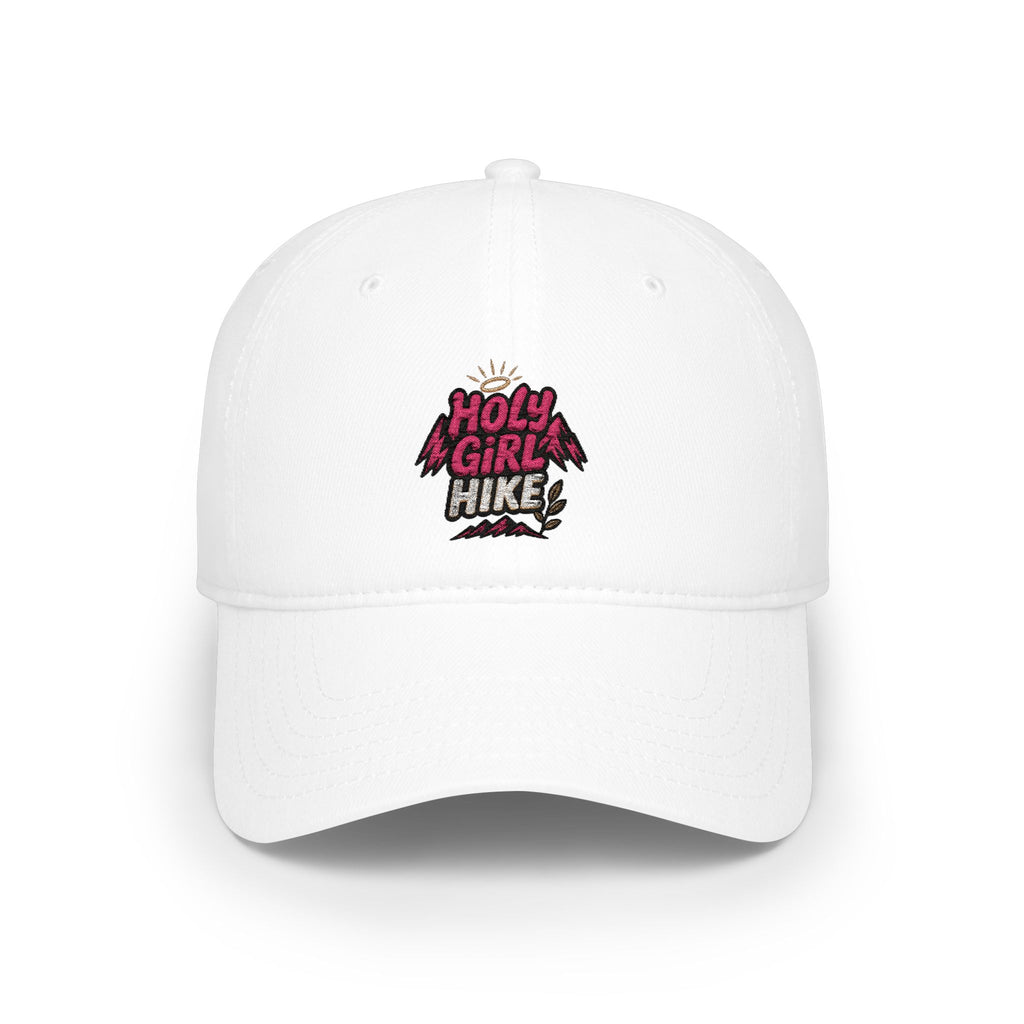 Holy Girl Like That Baseball Cap — Faith-Inspired Embroidered Low-Profile Hat ("Walk by Faith")