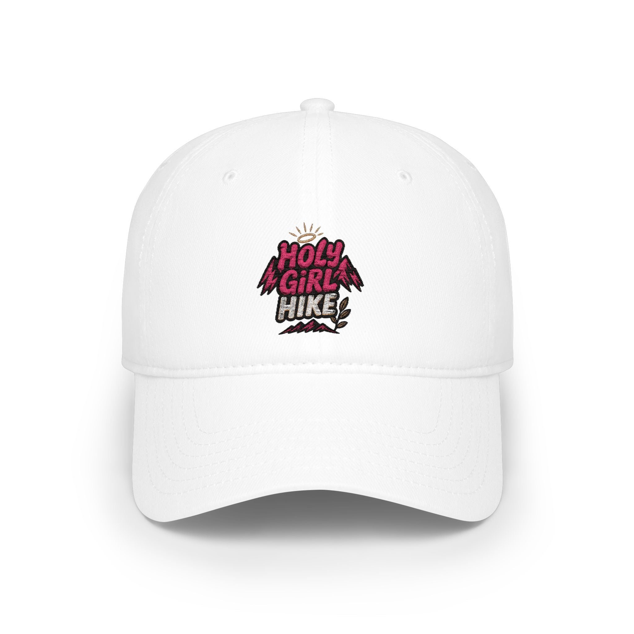 Holy Girl Like That Baseball Cap — Faith-Inspired Embroidered Low-Profile Hat ("Walk by Faith")